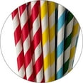 thumbnail image 3 of Haobase 50Pcs Paper Drinking Straws, Biodegradable Paper Straws for Drinking Cocktail, Coffee, Cold Drinks, 3 of 4