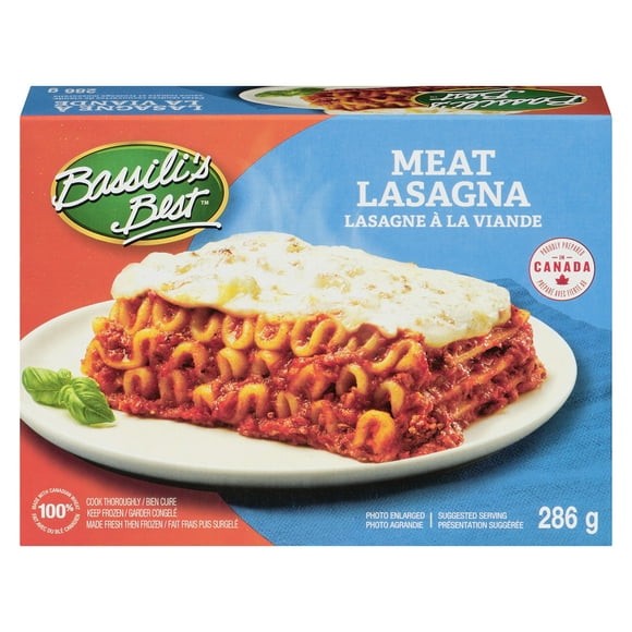 BASSILI'S BEST- MEAT LASAGNA, BASSILI'S BEST MEAT LASAGNA -286G