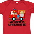 thumbnail image 4 of Inktastic Fireman Uncle is a Firefighter Boys or Girls Baby Bodysuit, 4 of 5