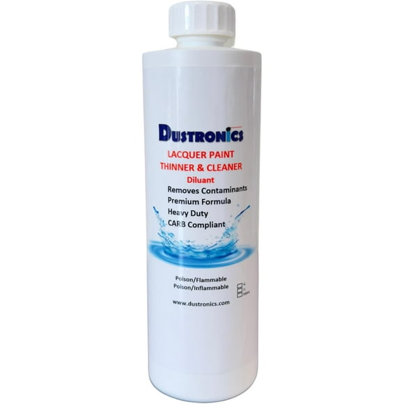 DUSTRONICS Heavy Duty Premium lacquer Paint Thinner & Cleaner, 15.9 oz