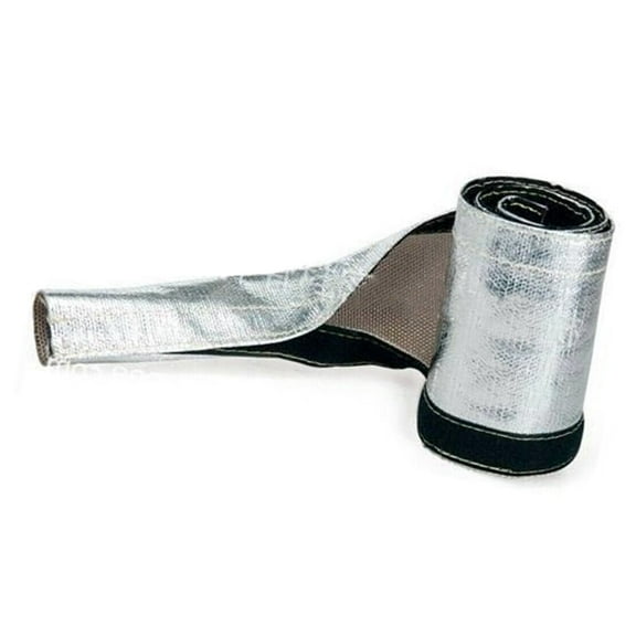 Car Fuel Lines Heat Shroud 3/8"ID 32ft Aluminized Sleeving Insulated Shield et