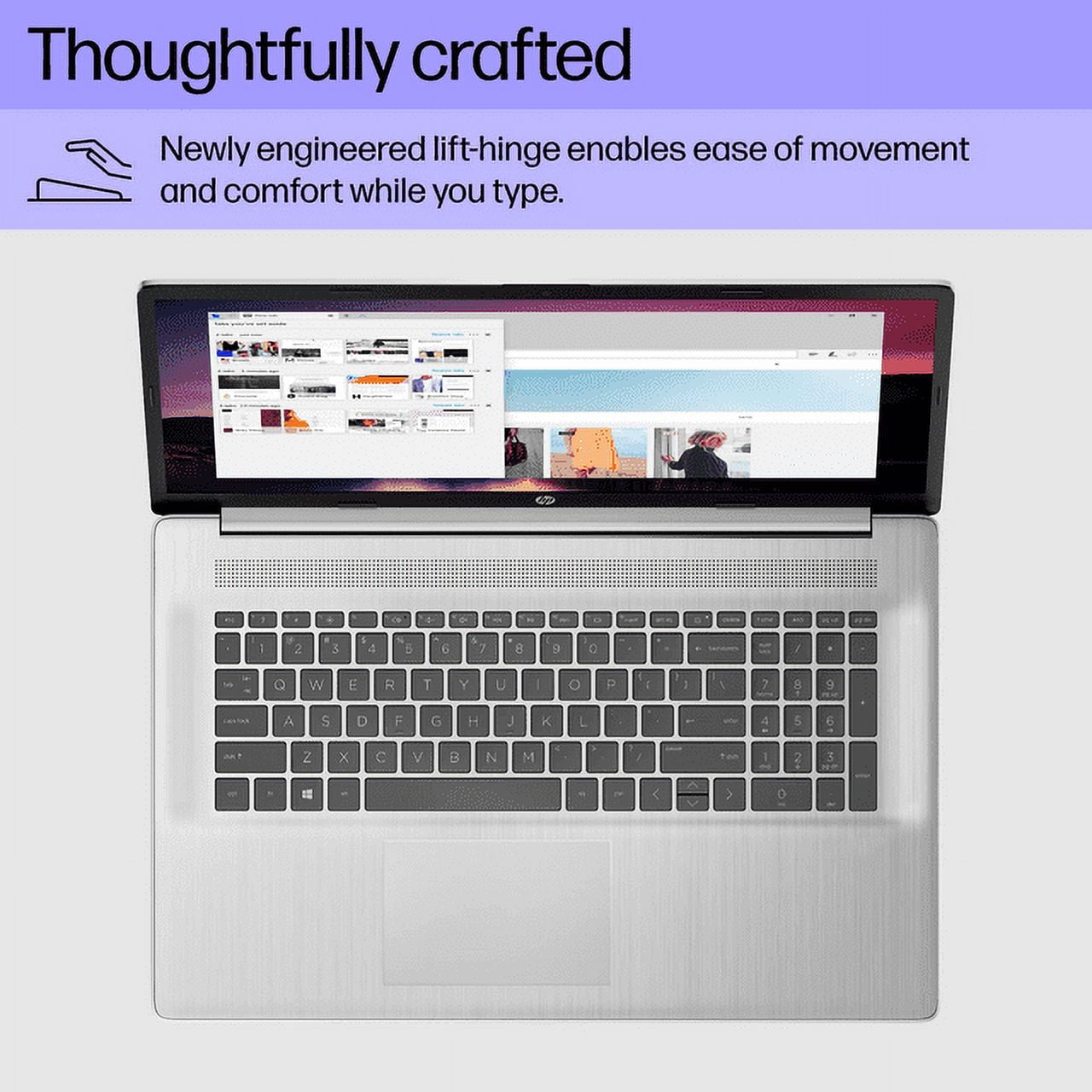 2024 HP Newest 17.3" FHD Laptop,Intel Core i3-1215U, 16GB RAM, 1TB SSD, Webcam, HDMI, Bluetooth, Wi-Fi,Windows 11 Pro in S ModeSilver