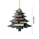 thumbnail image 3 of pstuiky Colgante acrílico de doble cara Árbol de Navidad Colgante acrílico Libro de Navidad Decoración, 3 of 5