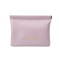 thumbnail image 1 of CNKOO Lipstick Bag Automatic Closing Water Resistant Solid Color Dustproof Elastic Sheet Faux Leather Mini Earphone Jewelry Organizer for Daily Use, 1 of 9