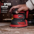 thumbnail image 4 of 5 Inch Brushless Cordless Random Orbital Sander Compatible with  12V Battery Tool Only Electric Palm Sander 14000OPM Dust Bag Variable Speed  Woodworking Metal, 4 of 8