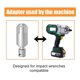thumbnail image 2 of Adapter for Converting Impact Wrench to Electric Hammer Converts to SDS-Plus for Use with Drill/Impa, 2 of 5