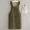 green-cross strap, variant on Women’s Cotton Waist Apron with Pockets, Breathable Kitchen Work Apron for Cooking, Restaurant and Home