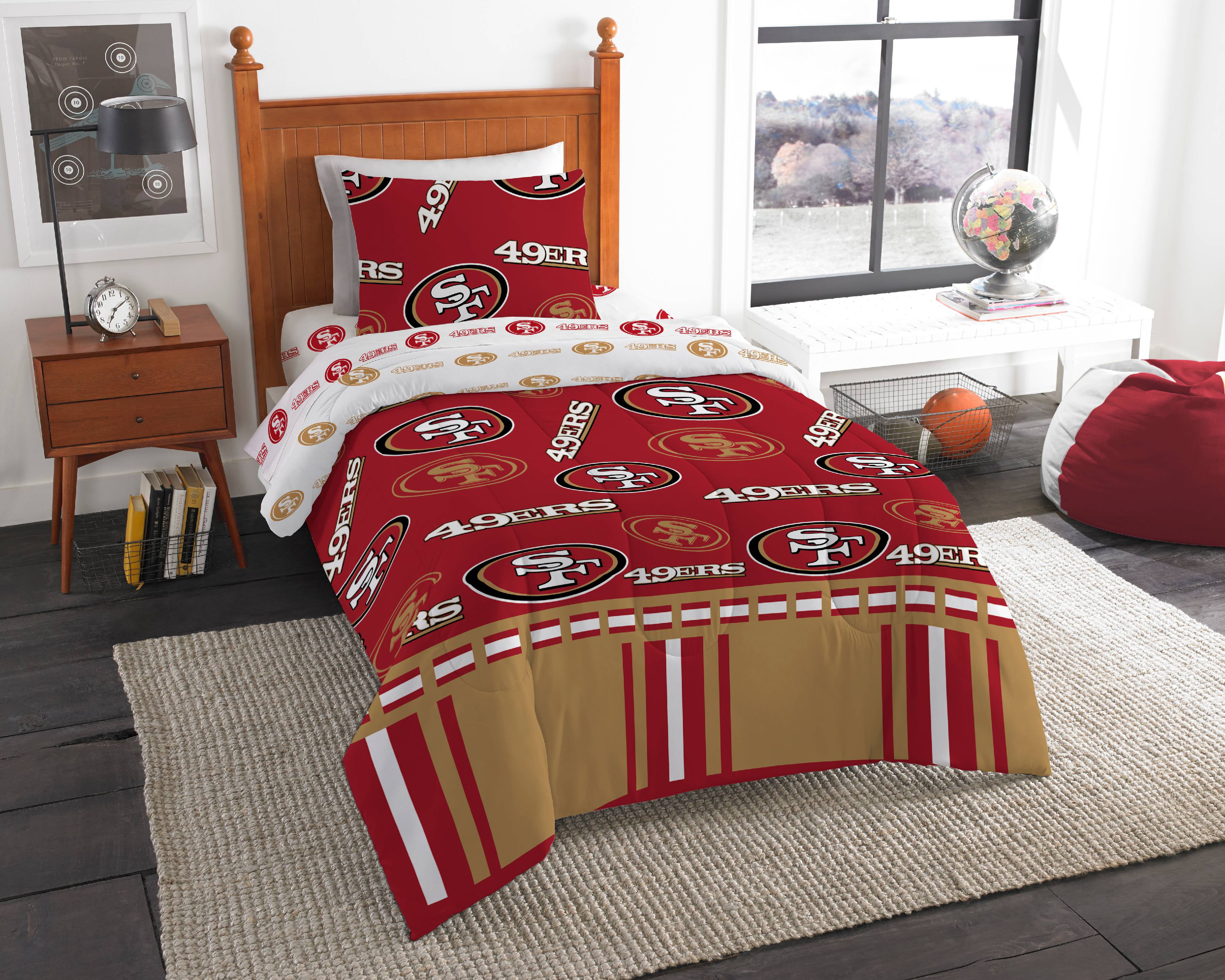 Nfl San Francisco 49ers Bed In Bag Set, 49ers Duvet Cover
