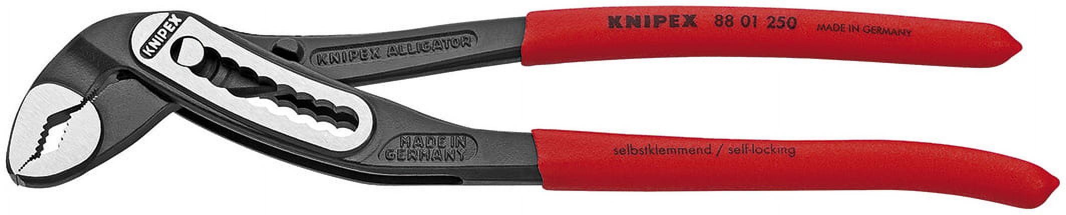 KNIPEX Tools 00 20 08 US1, Long Nose, Diagonal Cutter, and Alligator Pliers Tool Set, 3-Piece - image 5 of 5