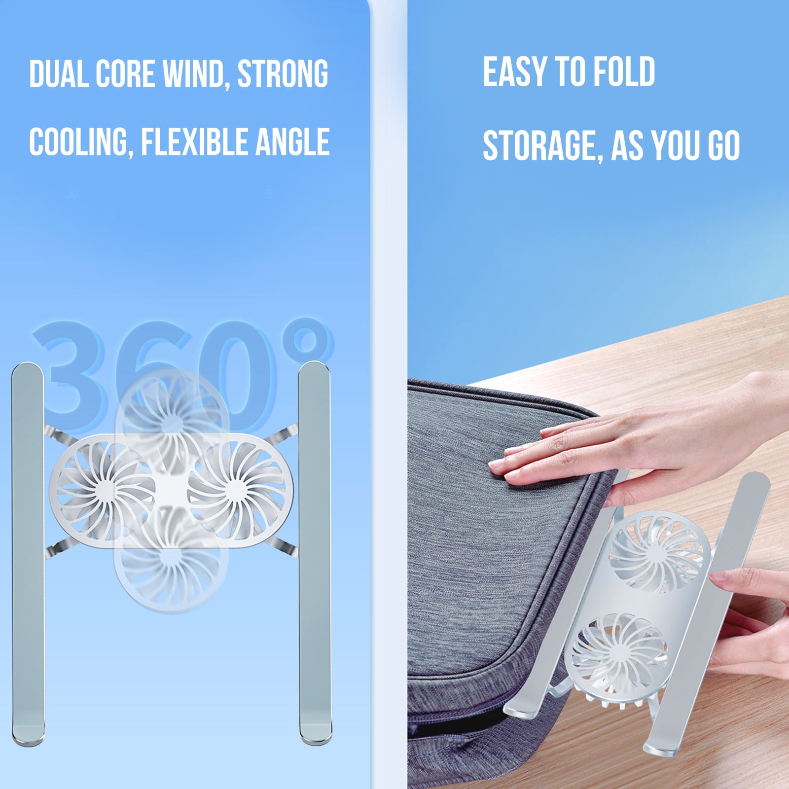 Versatile Laptop Coolers Stand Aluminum Notebook Support With Enhanced Cooling Notebook Holder for 13-21inch Laptop