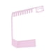 thumbnail image 5 of Organizador de correas de reloj de Metal, accesorios para relojes inteligentes, soporte de exhibición colgante de escritorio resistente a la oxidación Rosa, 5 of 9