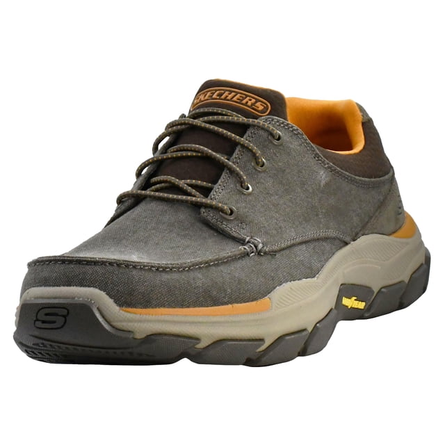 Zapatos Skechers Respected Loleto Moc Toe Slip On Brown para hombre