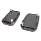thumbnail image 5 of 1 Par de Cubiertas de Bomba de de Motocicleta con Tornillos de 4 Piezas para FLH Glide 2008 2017 Negro 1, 5 of 6