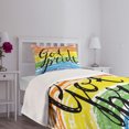 thumbnail image 5 of Ambesonne Pride Quilted Bedspread Set 2 Pcs, Got Pride Sketchy Art, Twin Size, Multicolor, 5 of 6