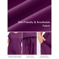 thumbnail image 5 of SHOWMALL Cute Plus Size Matching Sets for Women Summer Outfit Sets- Trendy 2 Piece Lounge Wear Sleeveless Muscle Tee & Shorts Outfit, Purple 3X, 5 of 10