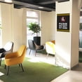 thumbnail image 3 of Koyal Wholesale Restaurant Social Distancing Please Do Not Sit Here, Sit Here Rectangle Business Signs, 10-Pack, 3 of 5