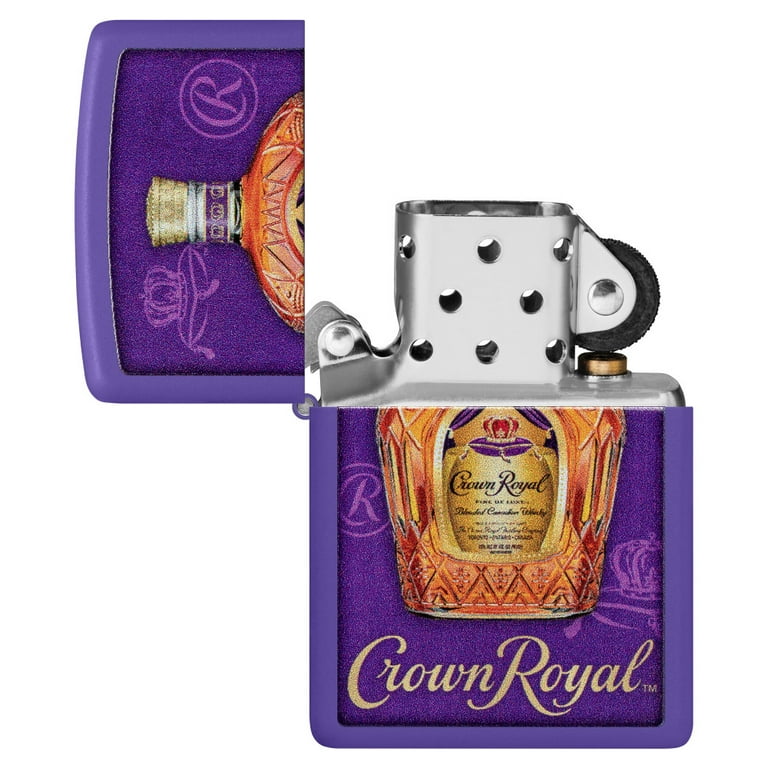 Pro-Cut ZIP-48749 2024 Zippo 237 Crown Royal Lighter, Purple Matte