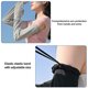 thumbnail image 3 of 2 pares de mangas de hielo con protección solar para mujer, mangas de seda de hielo transpirables anti-ultravioleta para exteriores de verano 581, 3 of 5