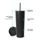 thumbnail image 2 of Vaso aislante Simple Modern Classic Moonlight 800 ml, 2 of 7