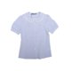 thumbnail image 1 of Blusa a cuadros para mujer, manga corta, con cuello Peter Pan en contraste Azul M INSPIRE CHIC Blusa, 1 of 2
