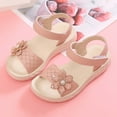 thumbnail image 4 of MEZZALL Toddler Girls Sandals For Everyday Wear Adjustable Hook And Loop Strap Comfortable Lightweight Casual Footwear For Kids Outdoor Play Spring Summer Soft Baby Wear, 4 of 7