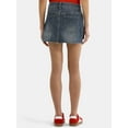 thumbnail image 3 of No Boundaries Denim Mini Skirt, Women's, 3 of 5