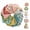 A001- A, variant on 50-Piece Cotton Fabric Squares with Assorted Floral and Printed Designs, 4-Inch Precut Quilting Squares for Sewing and Patchwork Diy