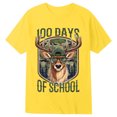 thumbnail image 2 of JAJAHO Toddler 100 Day Of School Shirt For Boys Girls Graphic Short Sleeve T Shirt Soft Casual Tee Happy 100Th Day Of School 1-13Y Trendy Tops, 2 of 4