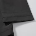 thumbnail image 5 of Men's Color Block Bomber Jacket Lightweight Varsity Coat Windproof Lapel Collar Loose Fit Casual Sports Top, 5 of 7