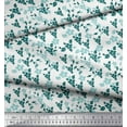 thumbnail image 3 of Soimoi Viscose Chiffon Fabric Leaves & Flower Floral Decor Fabric Printed Yard 42 Inch Wide, 3 of 3