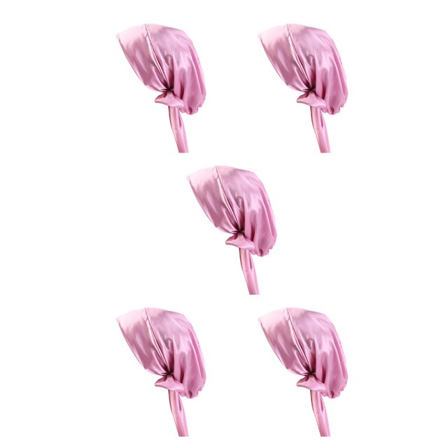 Guardurnaity Envoltura de pelo de seda con estampado de moda para mujer, diadema con lazo, bufanda para la cabeza, gorro de dormir, envolturas para Type2 NO2