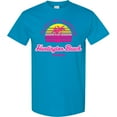 thumbnail image 3 of Inktastic Summer Enjoy the Sunshine Huntington Beach California Pink T-Shirt, 3 of 5