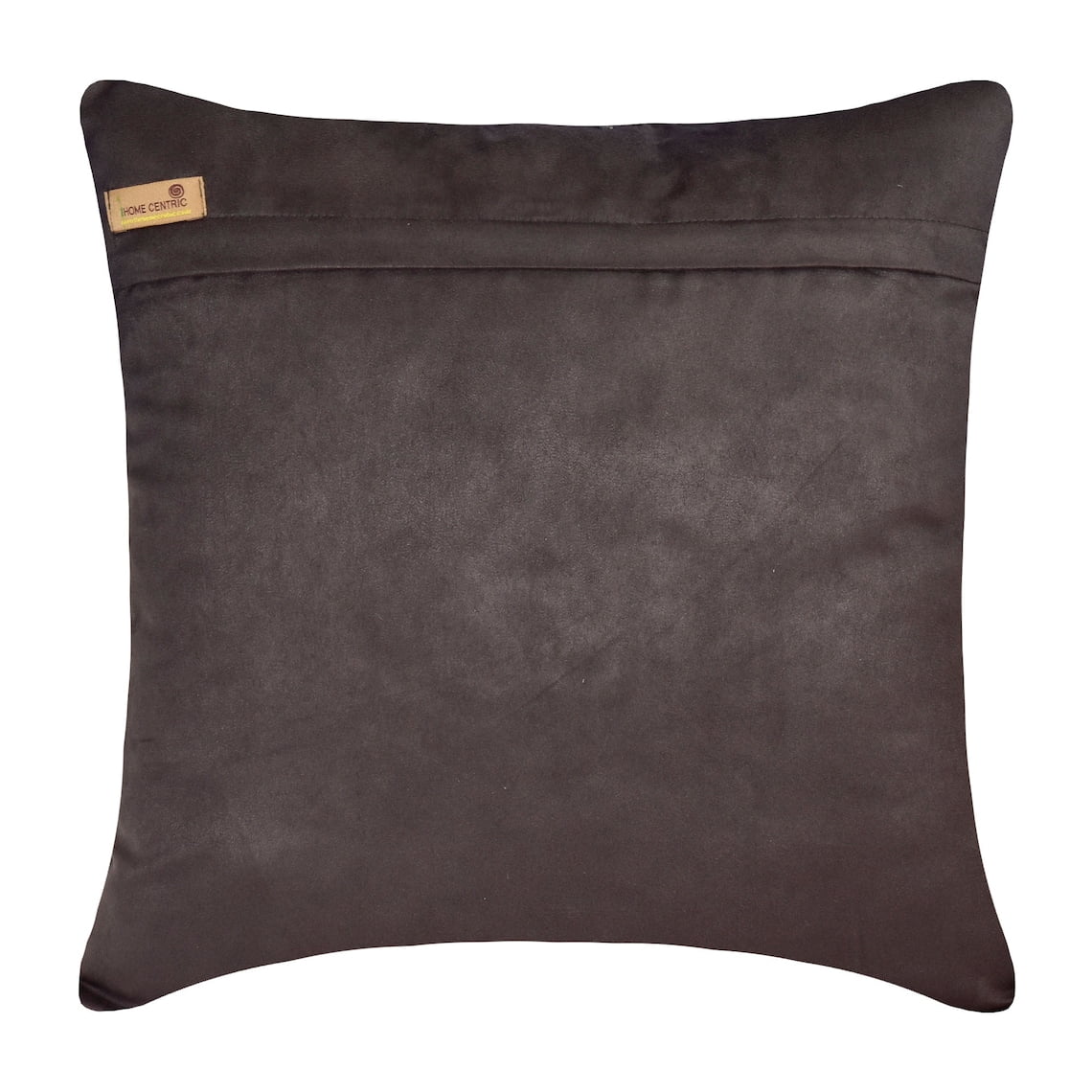 The HomeCentric Decorative Pillow Cover Grey Pack of 2 20x20 inch (50x50 cm) Throw Pillows Velvet Beaded Damask & Foil Throw Pillows Abstract Victorian Style Halloween Decorations - Aureate Graphite