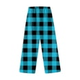 thumbnail image 2 of NOLDARES Womens Pajama Pants Soft Fuzzy Pajama Bottoms for Women Cozy Pj Fleece Lounge Pants(Z5-Sky Blue,XL), 2 of 5