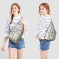 thumbnail image 3 of Trip Essentials Sling Backpack - Compact Lightweight Shoulder Bag for Vacation & City Exploration, Fashionable Anti-Theft Design, 3 of 4