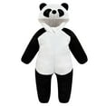 thumbnail image 1 of 1pc Adorable Hiver une Pièce Panda en Forme de Flanelle Bébé Combinaison, 1 of 7