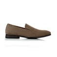 thumbnail image 2 of Ferro Aldo Dale MFA19703 Minimalist Slip-on Suede Penny Loafers, in Cognac Suede, Size 9, 2 of 8