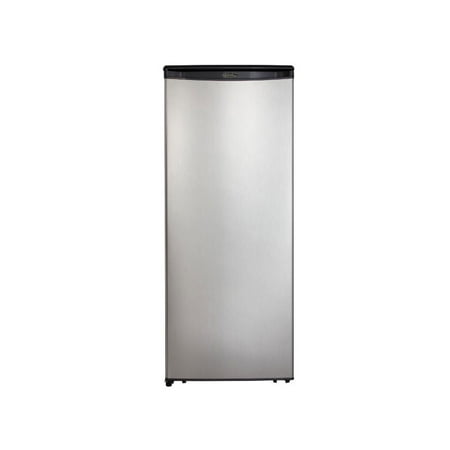 Danby Designer 11 C Ft Automatic Defrost Apartment Refrigerator  Spotless Steel