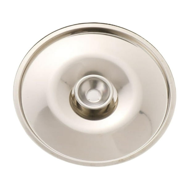 Tapa para sartén, tapa para olla, acero inoxidable, utensilios de cocina prácticos para el hogar 24 centímetros