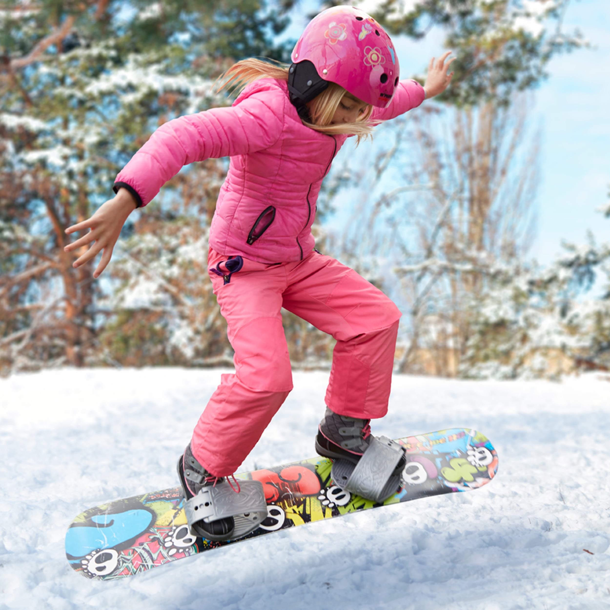 Marker Bino Pink W/Water Decal Ski Helme Kinder : Snowleader
