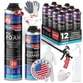 thumbnail image 1 of Kit aislante de espuma en aerosol Magic Chems, 750 ml (paquete de 12), 1 of 8