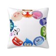 thumbnail image 1 of Funda de almohada Inside Out 2, bonita funda de cojín con dibujos animados, juego de cojines para la espalda, ropa de cama suave, decoración del hogar, regalos de boda, 18 x 18 pulgadas, 1 of 5