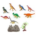thumbnail image 1 of Dinosaur Set Fine Texture Comfortable Touch Realistic Dinosaur Figure Toy for Kids and Toddler Education Dinosaur + Scene, 1 of 4