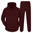 thumbnail image 4 of MEZZALL Men Long Sleeve Hooded Sweatshirt Jogger Winter Fall Tracksuit With Pockets Comfortable Athletic Casual Outfit Clothes Sets Relaxed Fit Clothing, 4 of 4