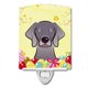 thumbnail image 1 of Caroline's Treasures Weimaraner Easter Egg Hunt Luz nocturna de cerámica, 6 x 4, multicolor Caroline's Treasures BB1913CNL, 1 of 1
