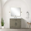 thumbnail image 4 of Laurel 36 in W x 22 in D Grey Oak Single Bath Vanity and Cultured Marble Top, 4 of 5