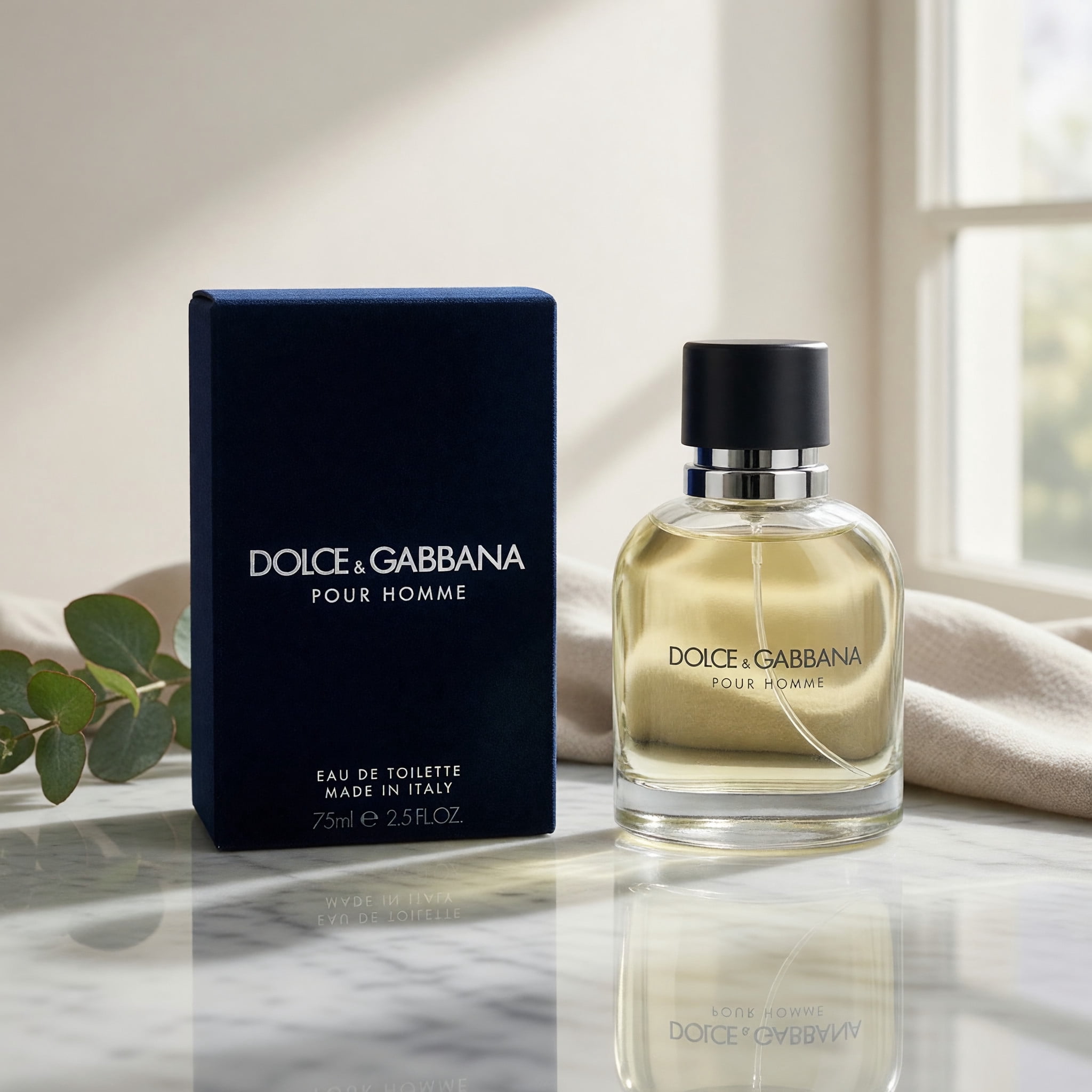 Dolce & Gabbana Pour Homme EDT Spray, Classic Italian Style