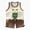 ZToddler Baby Boys Summer Outfits02 Coffee, variant on kaprioy Toddler Baby Boys Summer Outfits Short Sleeve Cartoon Print T-Shirt Tops & Shorts Sets 2Pcs Cute Baby Boys Cotton Summer Clothes For 1t 2t 3t 4t 5t 6t Baby Boys' Clothing Sets