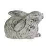 Urban Trends Collection 35701 Cement Crouching Rabbit Figurine - Gray
