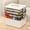 4 Layer+17 Qt, variant on 5 Layer Stackable storage bins with lid Stack & Carry Box Plastic Portable Handled with Removable Tray for Craft Adult